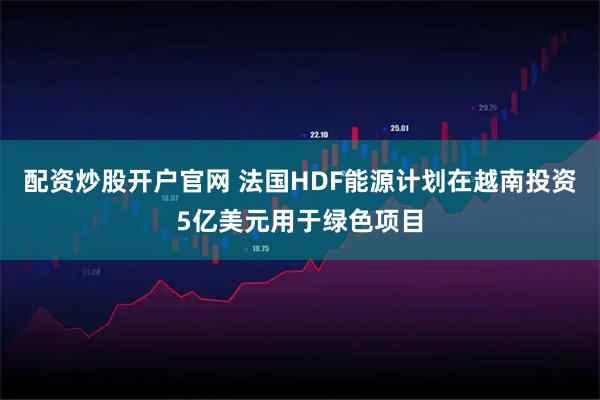 配资炒股开户官网 法国HDF能源计划在越南投资5亿美元用于绿色项目